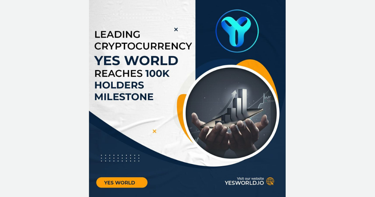 YES WORLD crosses significant milestone of 100k holders